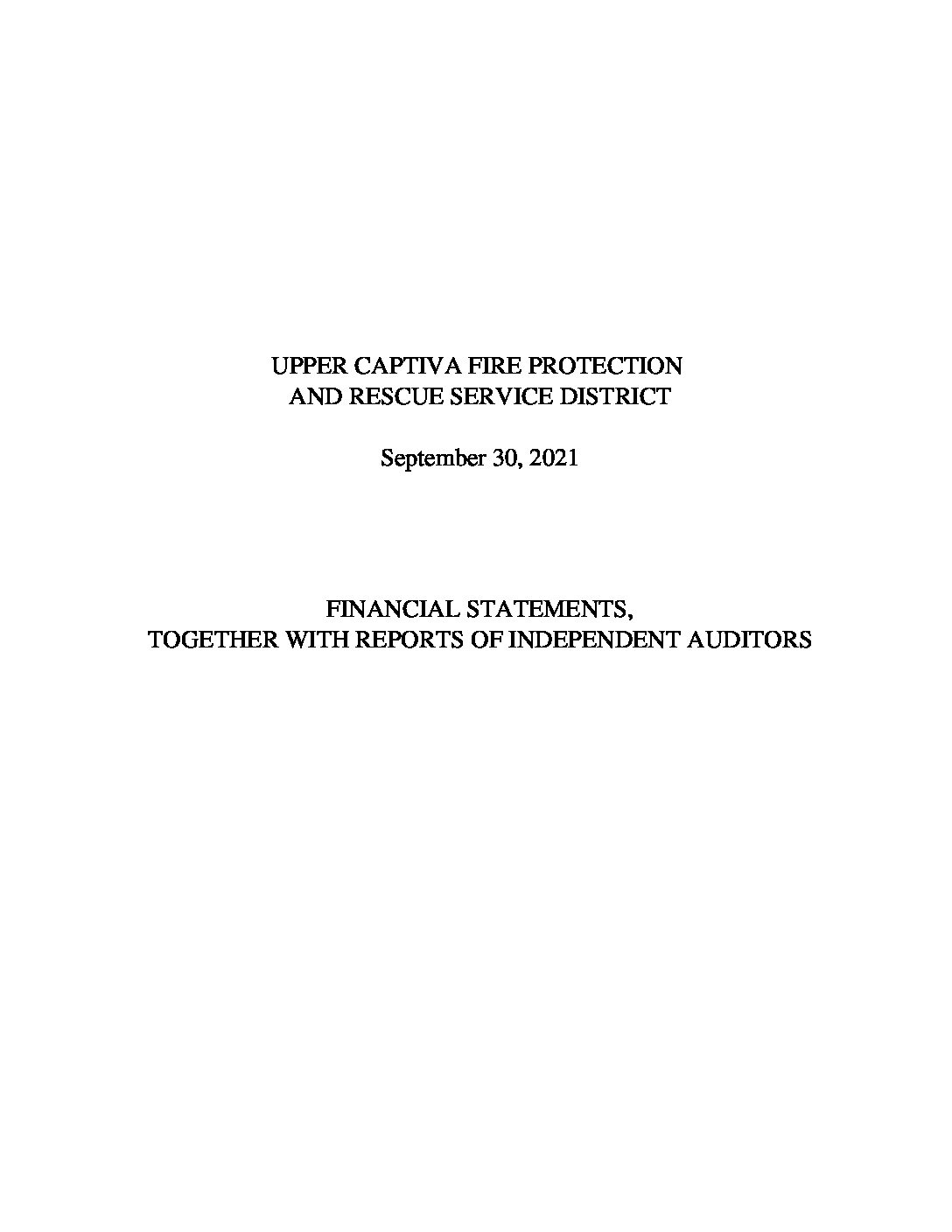 2021 FINAL Financial Statements