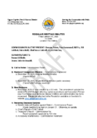 Minutes January 17 2025 Regular Board Meeting DRAFT