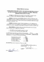 Resolution 2025-04 signed