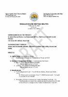 Minutes July 18 2025 Regular Board Meeting DRAFT