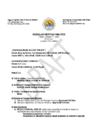Minutes October 17 Board Meeting
