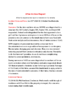 After Action Report Cutlass Final