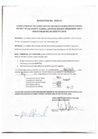 Resolution 2026-003 Budget Amendment 26-2 (Signed)