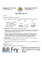 Treasurer’s Report 202603