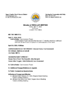 Minutes April 17 2026 Regular Board Meeting