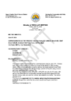 Minutes June 19 2026 Regular Board Meeting DRAFT