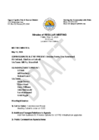 Minutes May 15 2026 Regular Board Meeting DRAFT