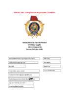 FAC 69A -62 Policy Compliance Inspection Checklist 2025 as of 8-19-2026