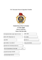 FAC 69A -62 Records Document Inspection Checklist 2026 as of 8-19-2026