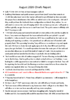 July 2026 Chiefs Report